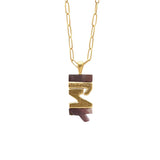 ELSK Pendant in silver with Botswana Agate