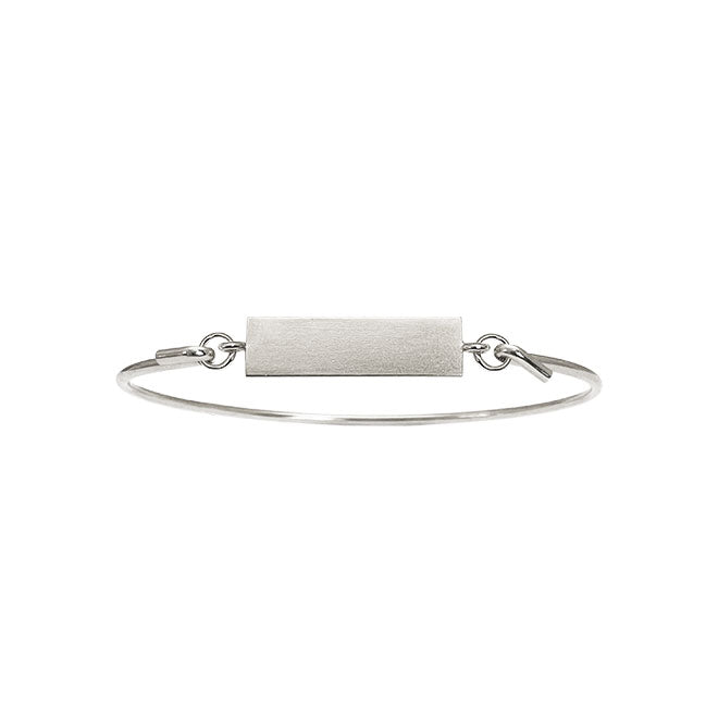 Bangle with Signet top