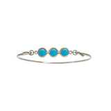 Bangle with turquoise Koulè top