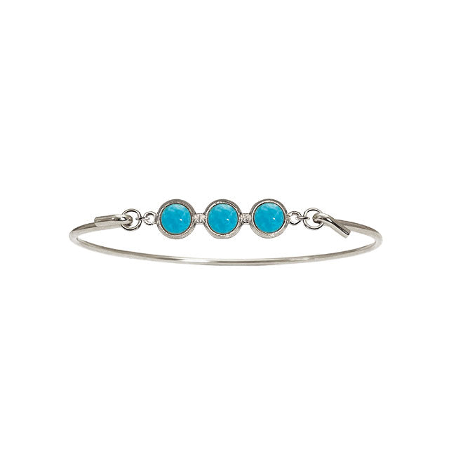 Bangle with turquoise Koulè top