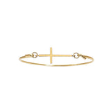 Bangle with cross top