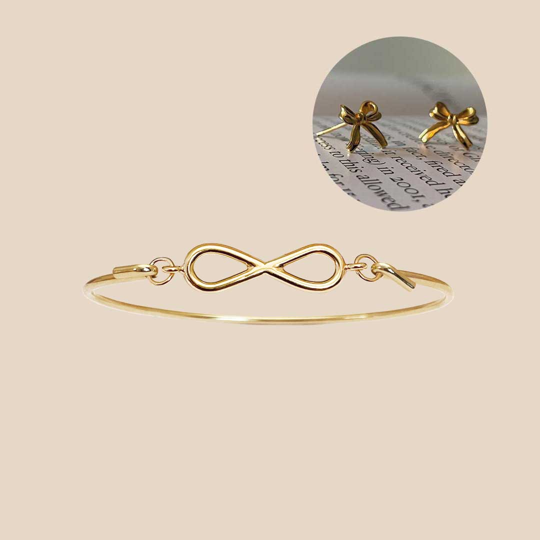 Eternity bangle with free gift