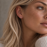 Flower mini earrings