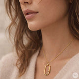 FRAME pendant in silver