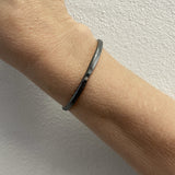Rustique armring med brillant