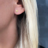 Flower small earrings
