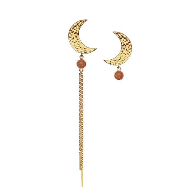 Moon earrings