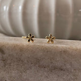 Flower mini earrings
