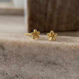 Flower small earrings