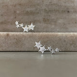 Shooting star øreringe
