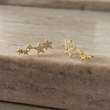 Shooting star earrings