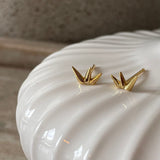 Crown earrings