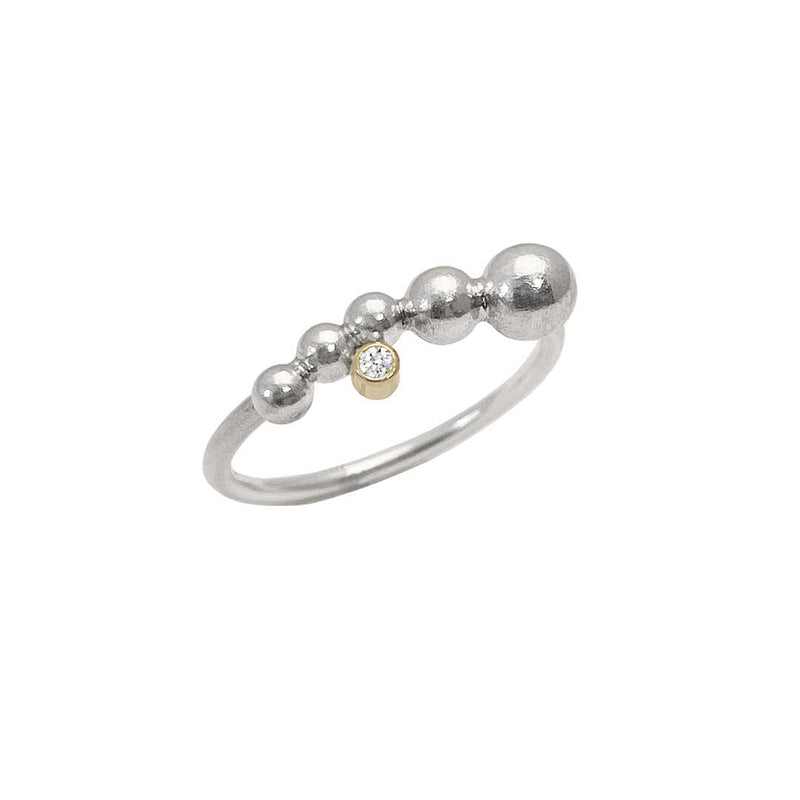 LUNA Ring with diamond
