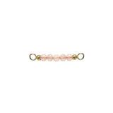 Rosenquartz Oberteil für Multi Armreif
