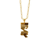 ELSK Pendant in silver with Tigereye