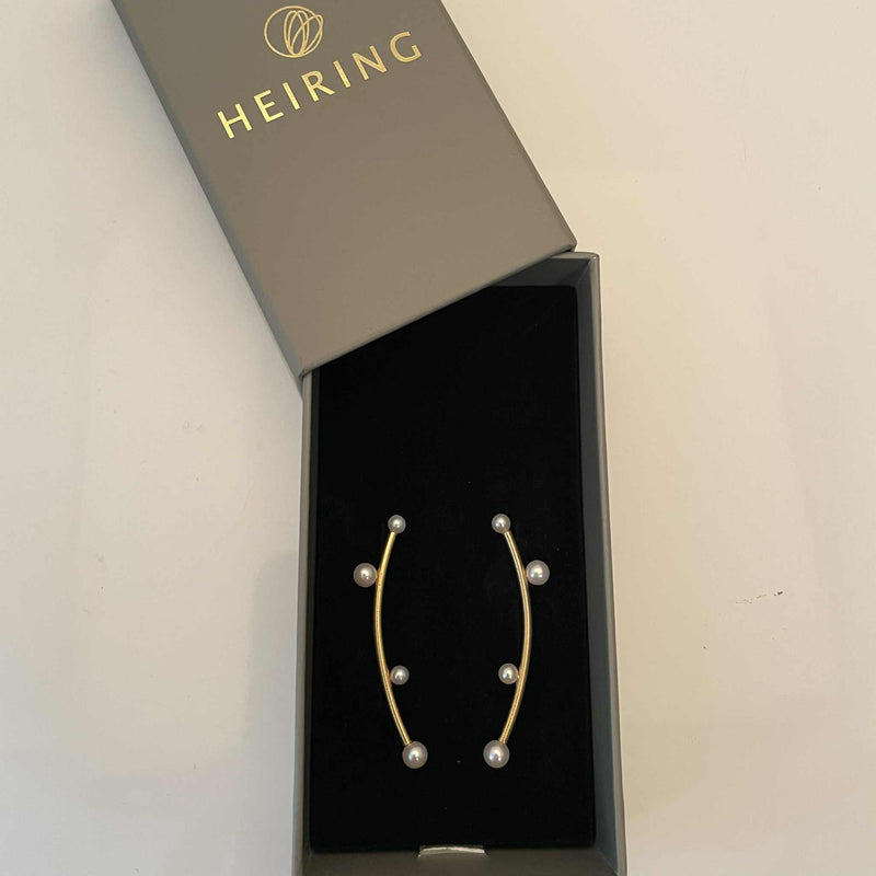 LUNA Ohrring mit Perlen