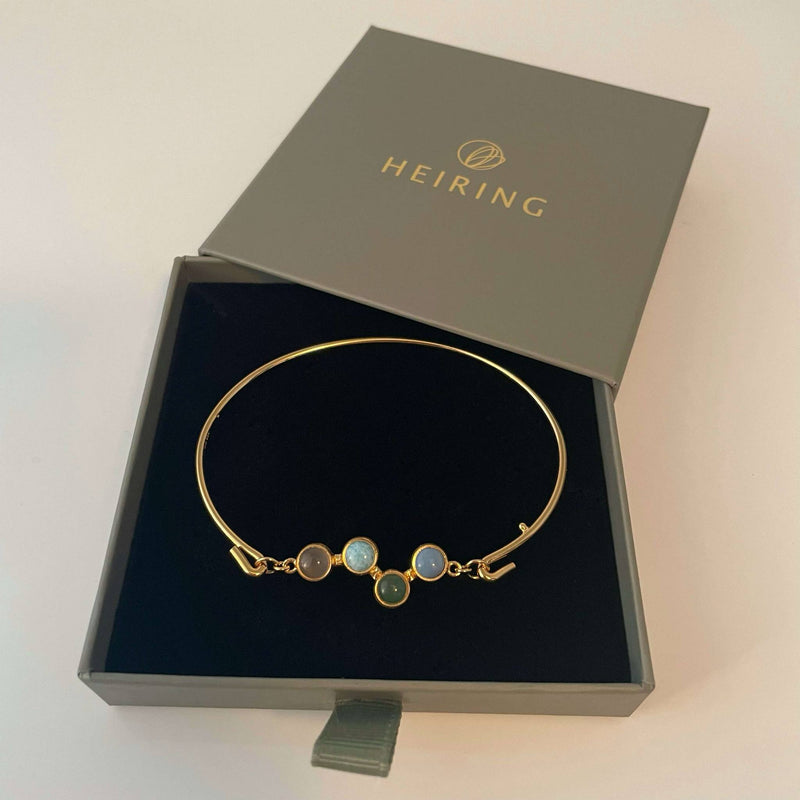 Armring med Horizon top blå mix