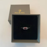 Square ring Ametyst