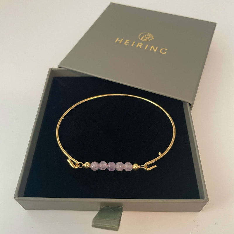 Lys ametyst top til armring