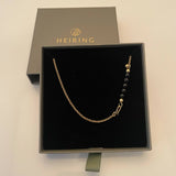Chain with Black agate