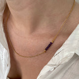 Kette mit Amethyst