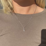 MELO Vedhæng mini med diamant