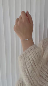 Fjer armbånd mini
