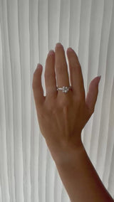 FLOREA Ring with diamond