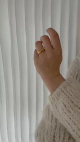 MILLE Ring NO. 6 in polished