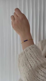 Armring med Lapis top
