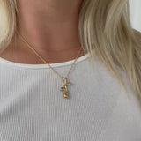 FLOREA Pendant with diamond