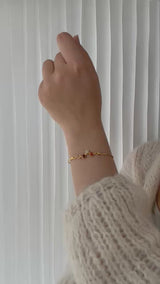 Horizon top rød mix til armring