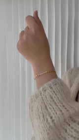 White moonstone top for bangle