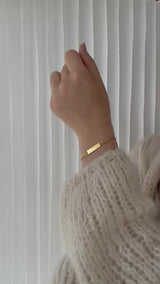 Signet top til armring
