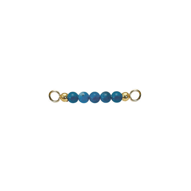 Blue Apatite top for bangle