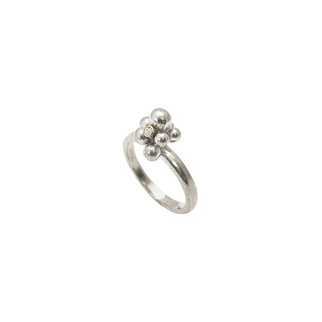FLOREA Ring with diamond