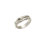 MELO Ring med diamant
