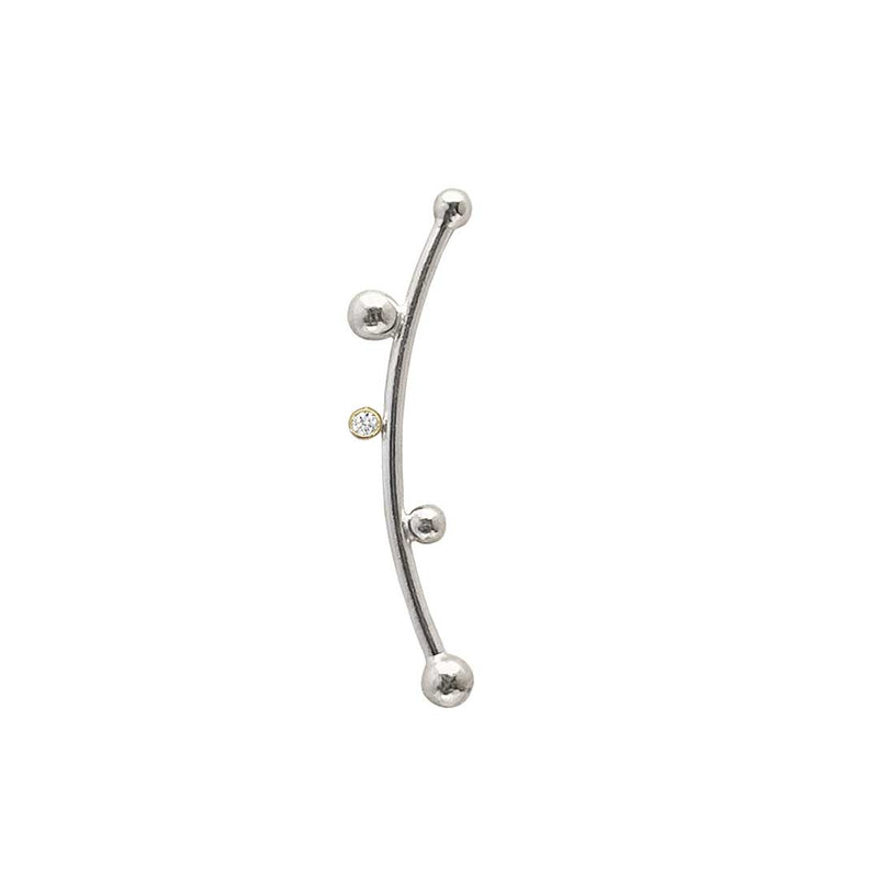 LUNA Ohrring mit Diamant