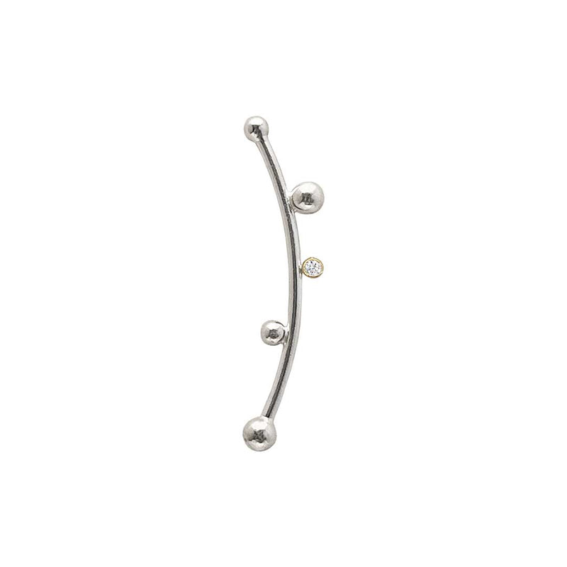 LUNA Ohrring mit Diamant