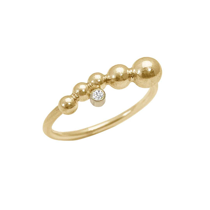 LUNA Ring with diamond