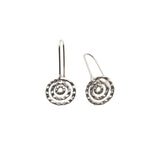 Circle earring in Silver