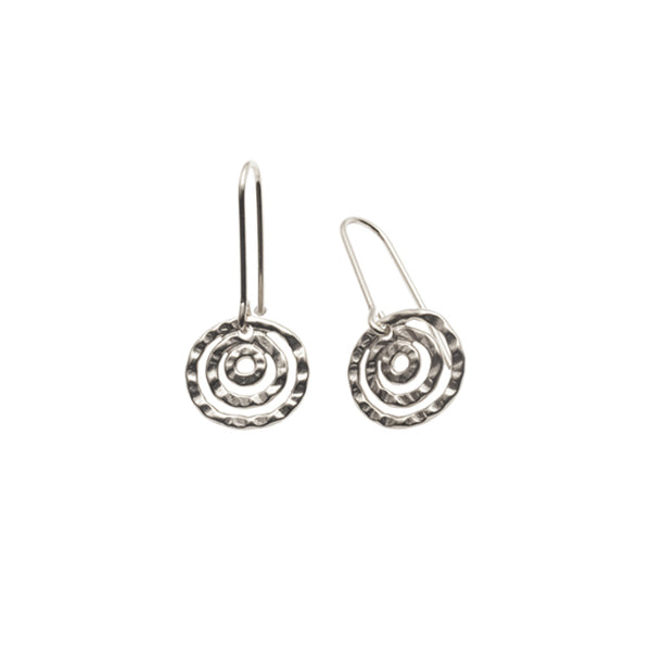 Circle earring in Silver