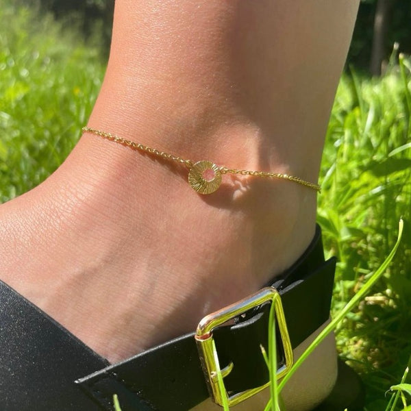 Dreamcatcher anklet