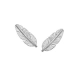 Feather mini earring