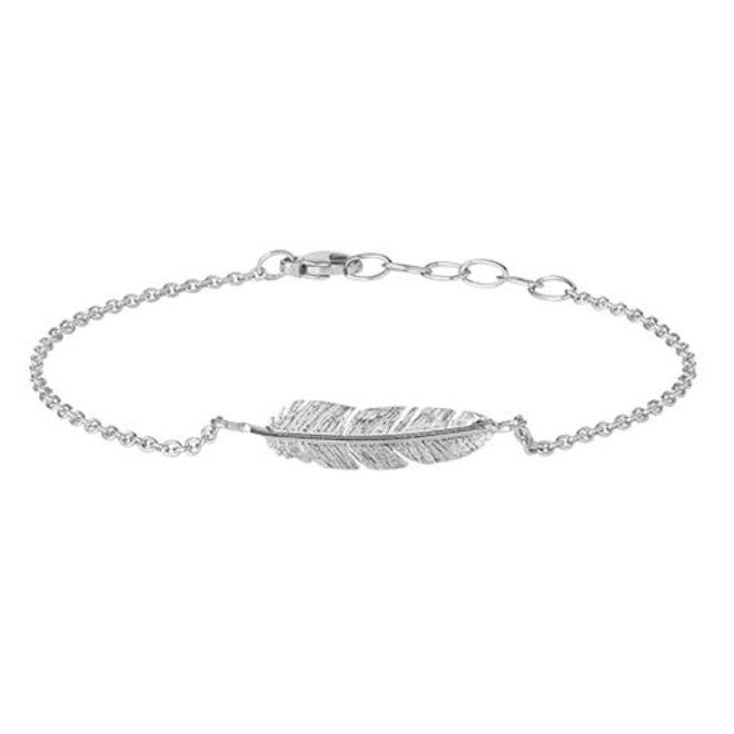 Feather anklet