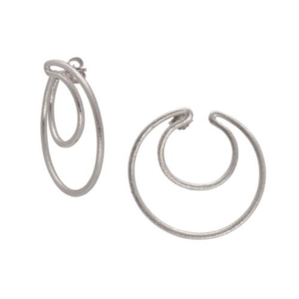 Double wire earring