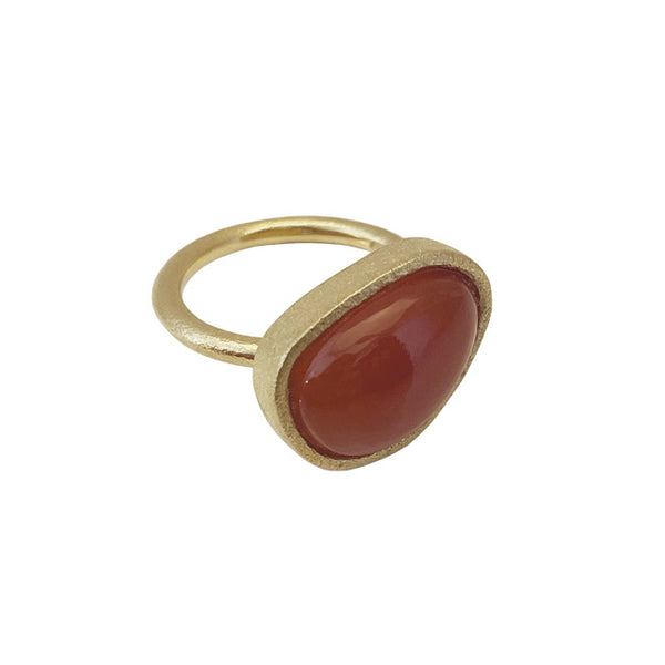 KOLO Ring with Mexican Agate