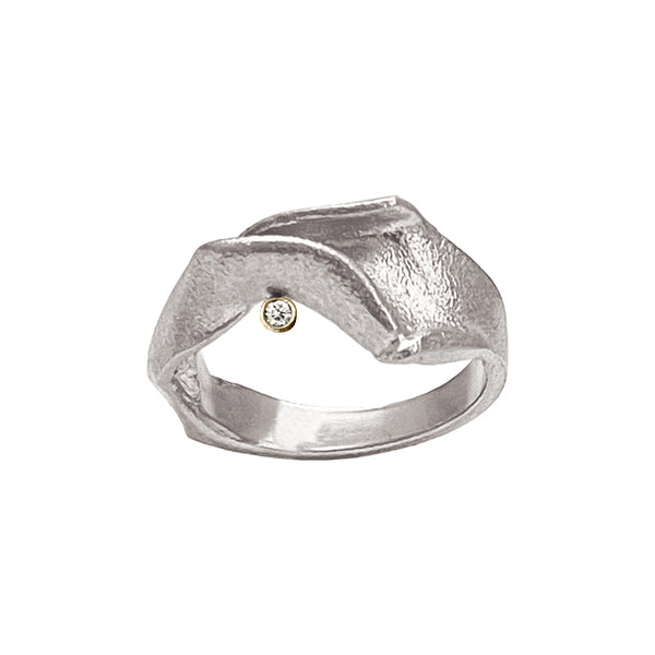 MILLE Ring No. 6 with diamond
