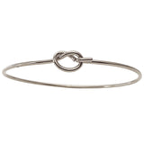 Bangle with knot