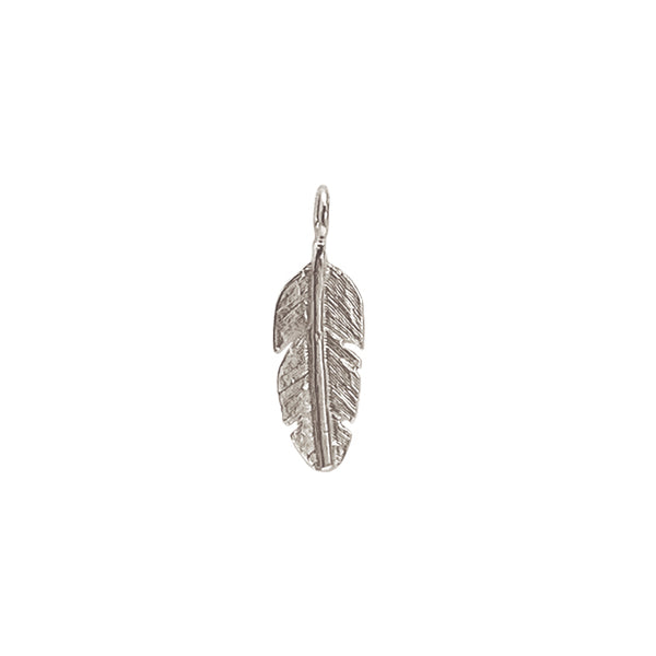 Feather mini pendant for bangle